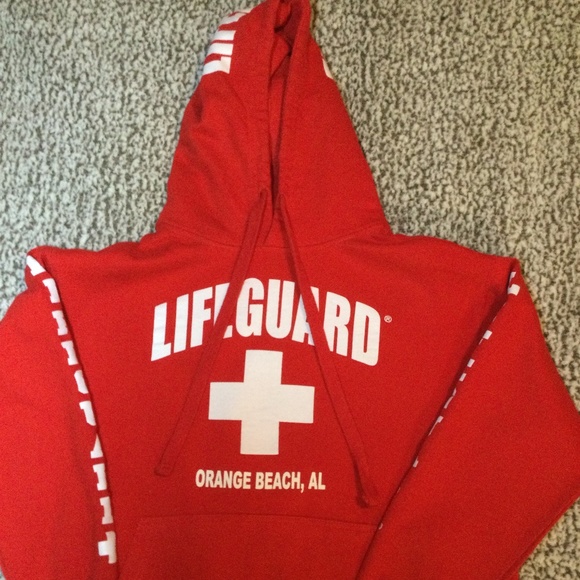 Lifeguard Sweatshirt/Hoodie $25 OBO - Picture 2 of 7